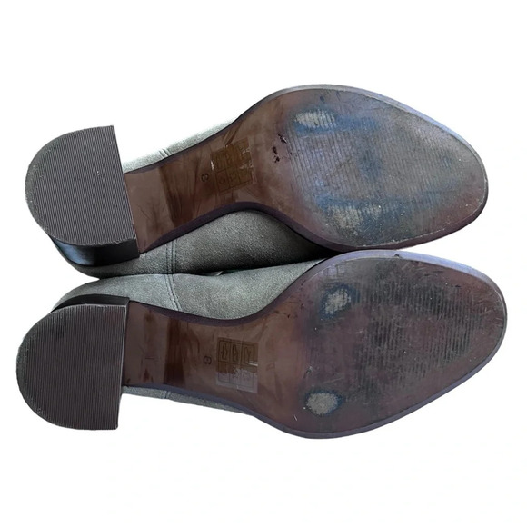 Madewell The Laura Chelsea Boot in Tan Suede Size 8 - Picture 9 of 10